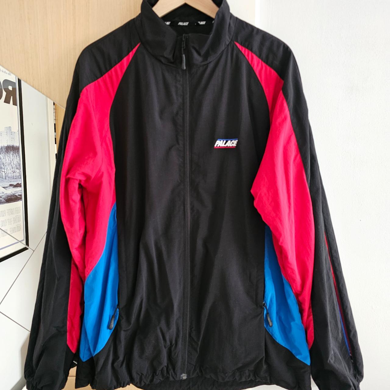 Palace Revealer Shell Jacket , Black/Blue/Red , Size...