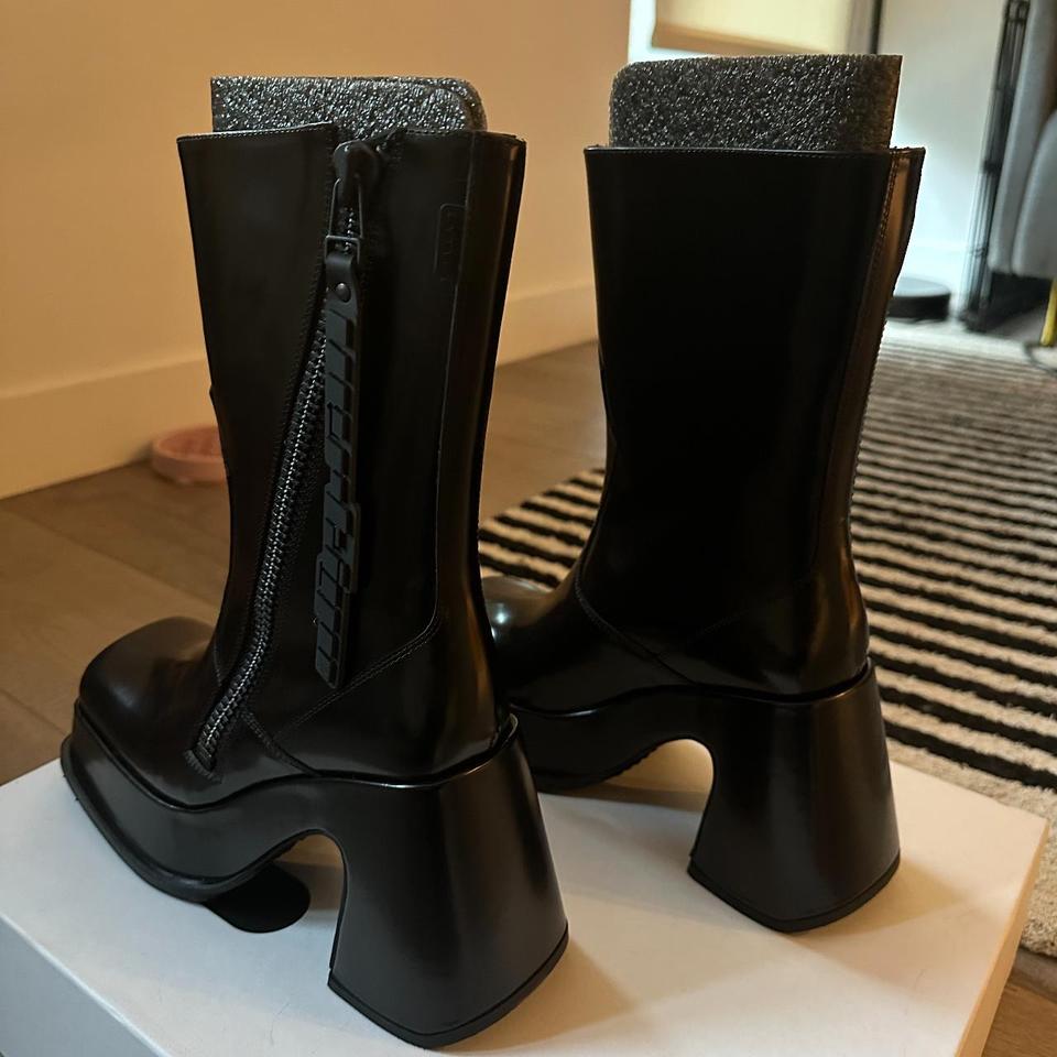 Brand NEW EYTYS Black Vertigo Boots (square toe),... - Depop