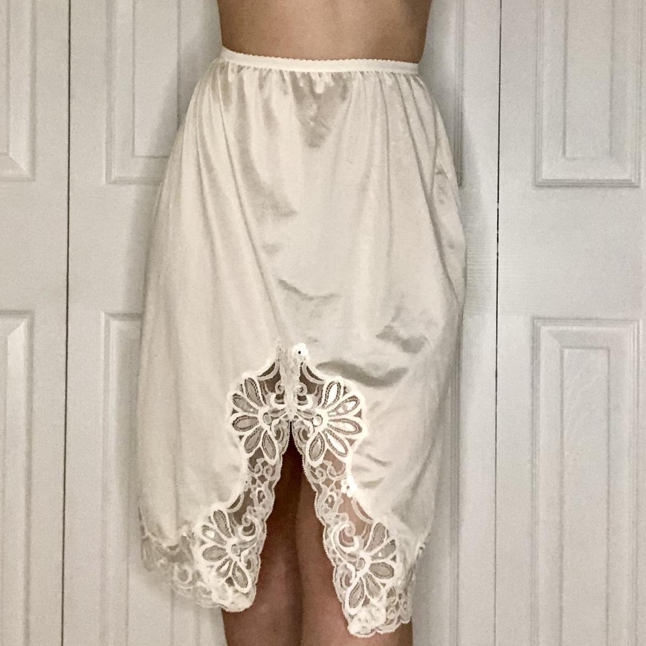Parisian Women's Midi Skirt - Cream/White - S – V… - image 2