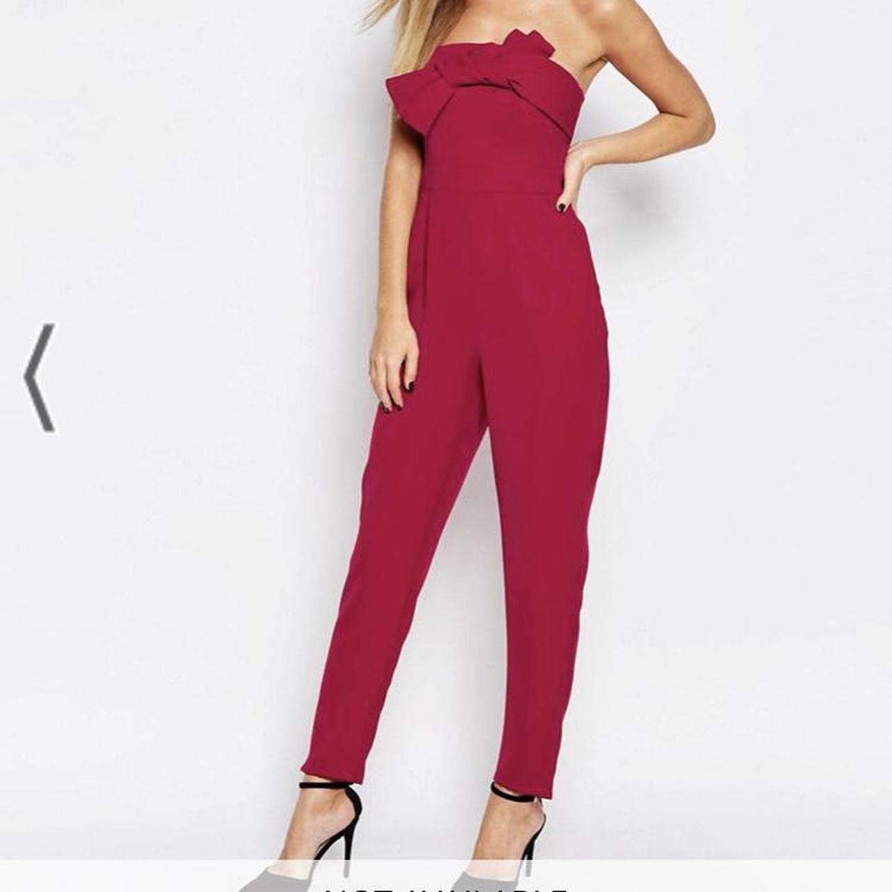 Coast Arielle Bandeau Jumpsuit with Depop