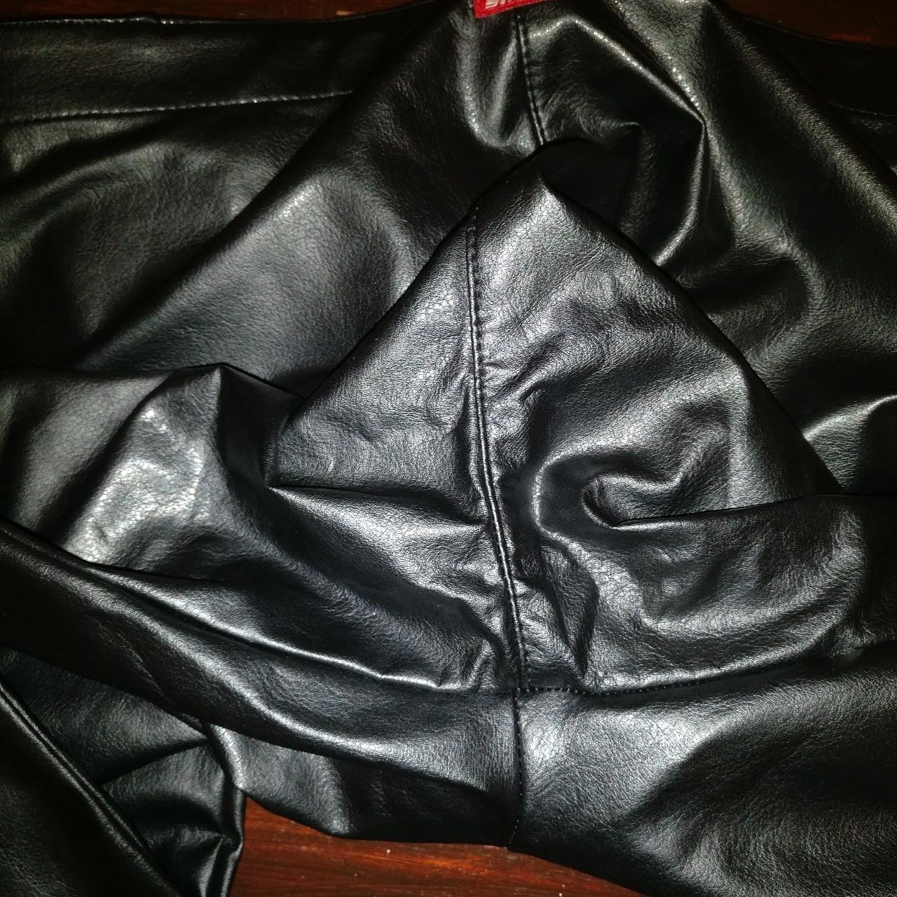 Miss Sixty Leather Pants One way. Extremely... - Depop