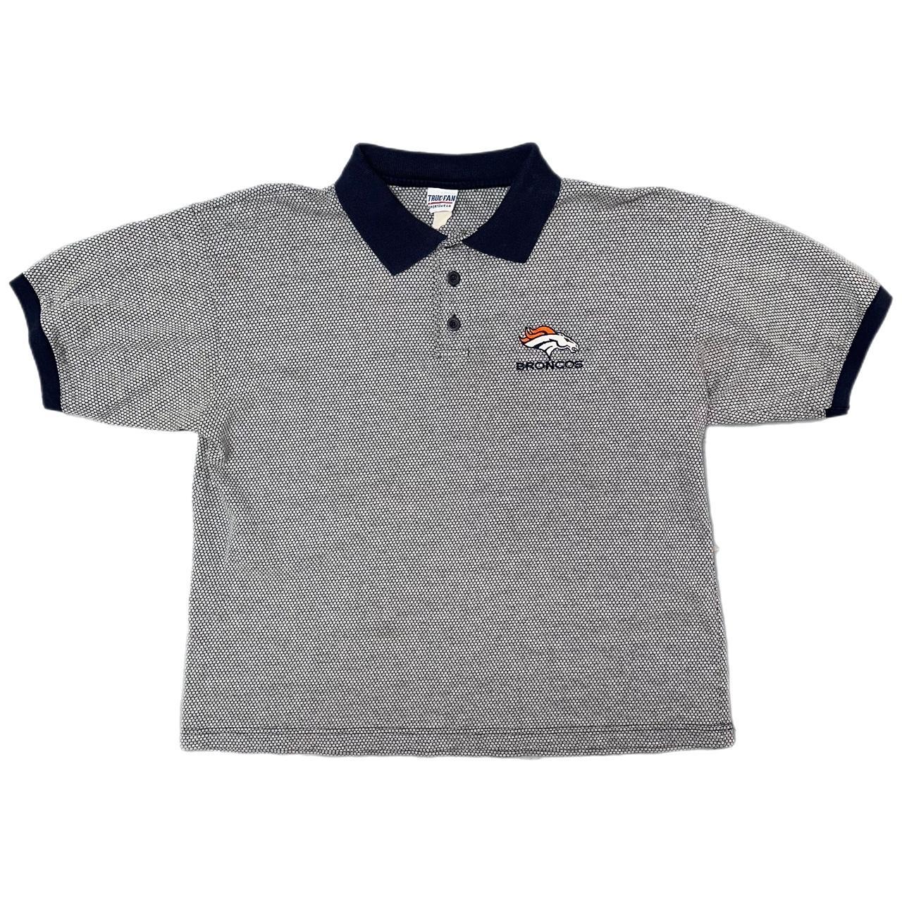 Denver Broncos Shirt Mens NFL Football Golf Polo - Depop