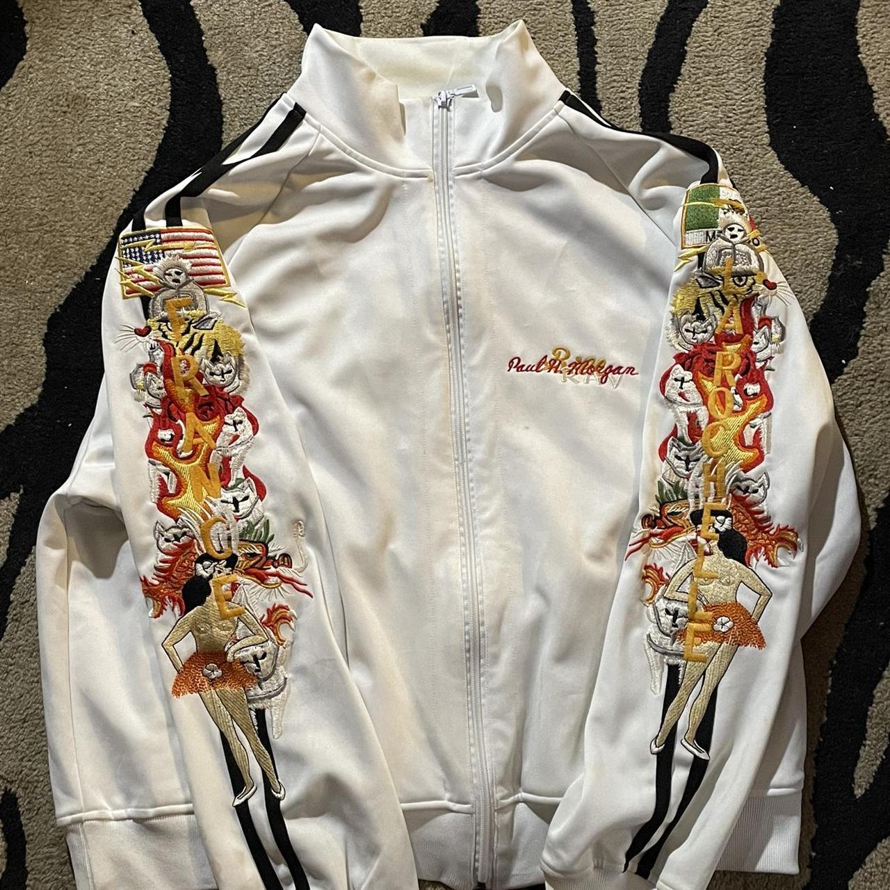 DOUBLET CHAOS EMBROIDERED TRACK JACKET, size S, Fits...