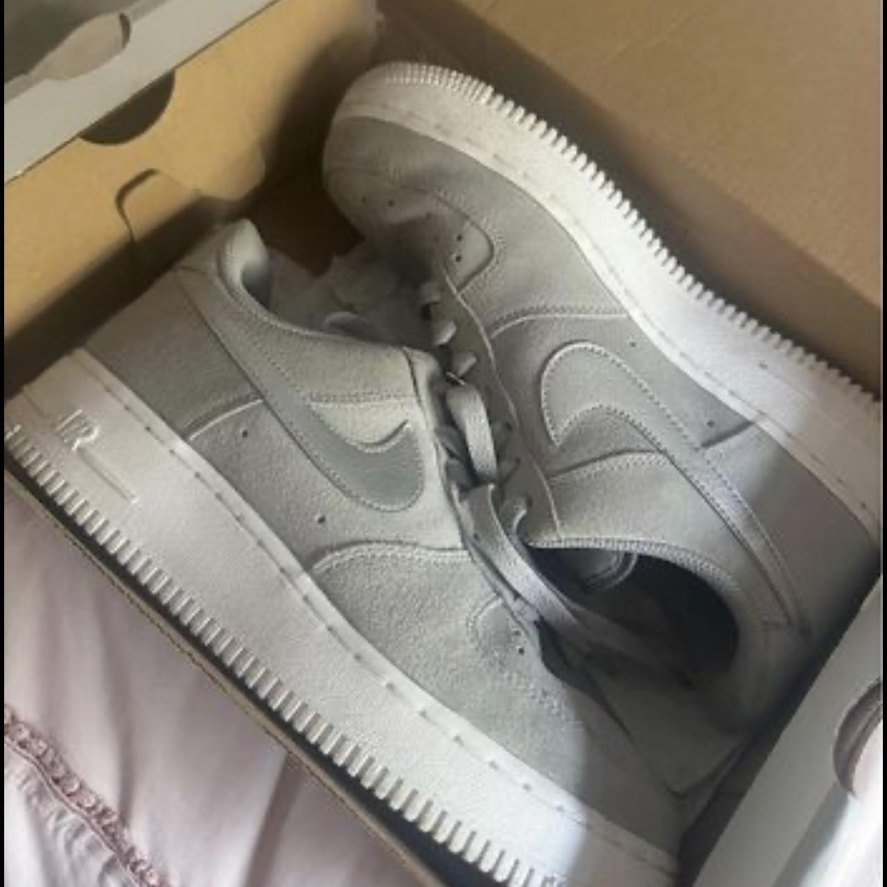 mens grey suede air force 1