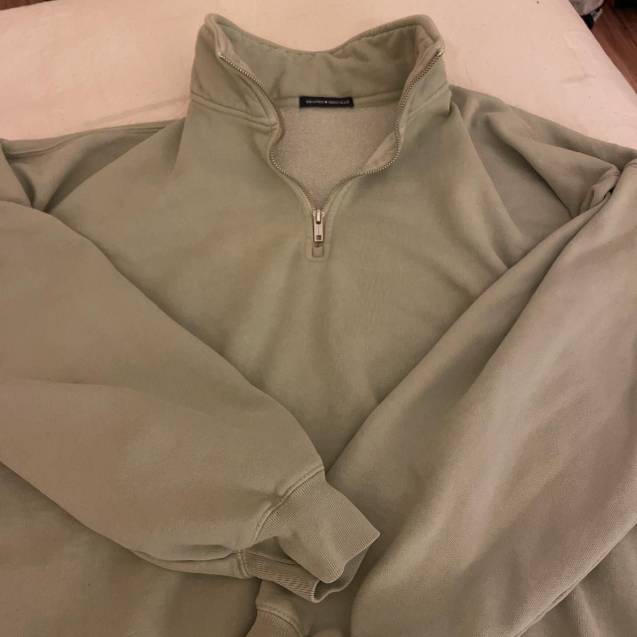 beautiful oversized sage green brandy pullover! In... Depop