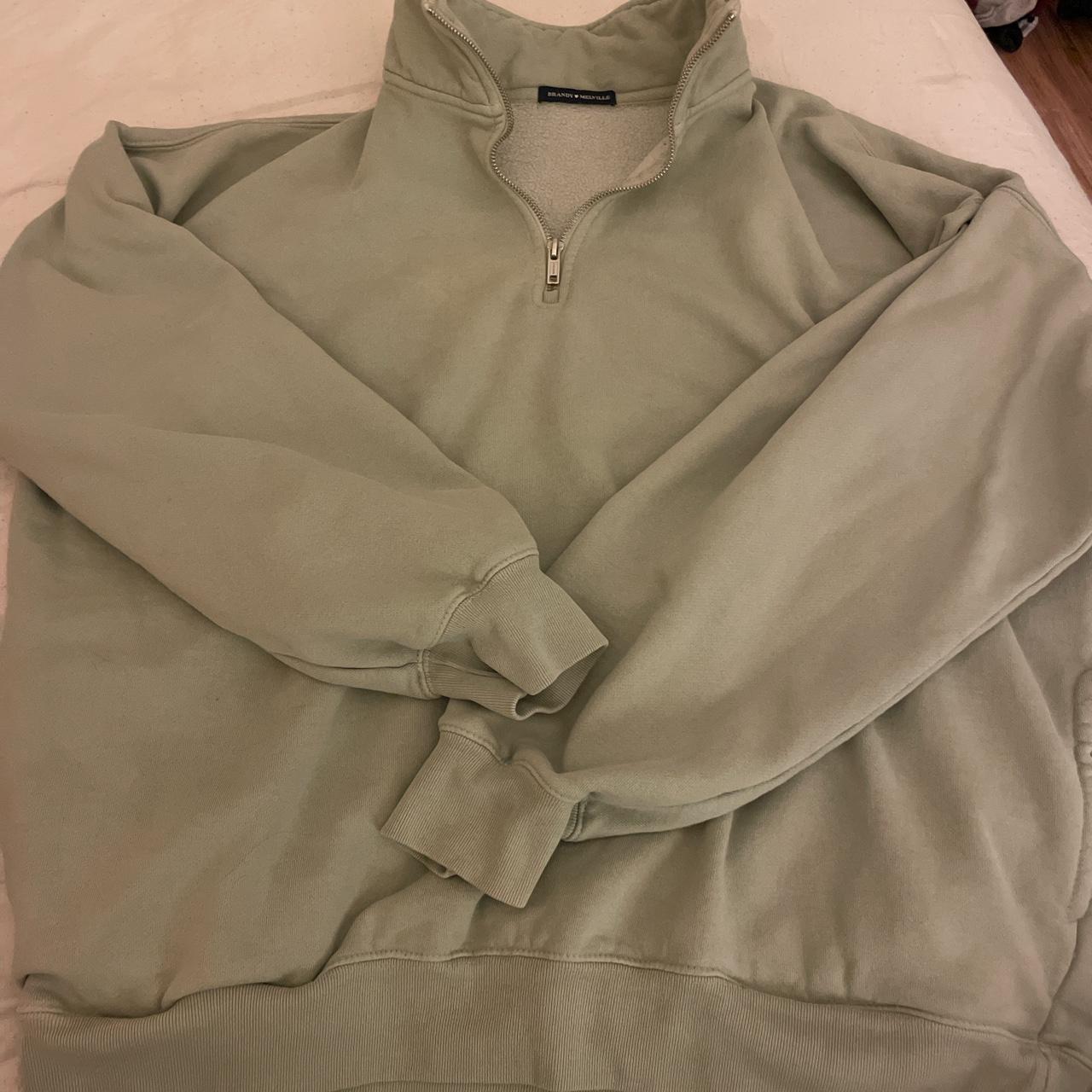 beautiful oversized sage green brandy pullover! In... Depop