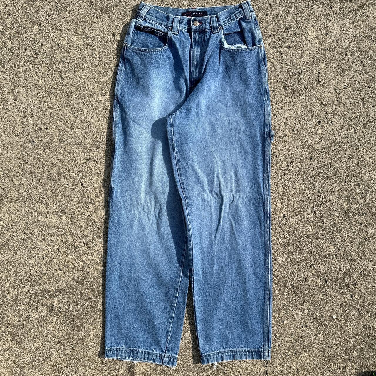 Bugle Boy Men's Blue Jeans Depop
