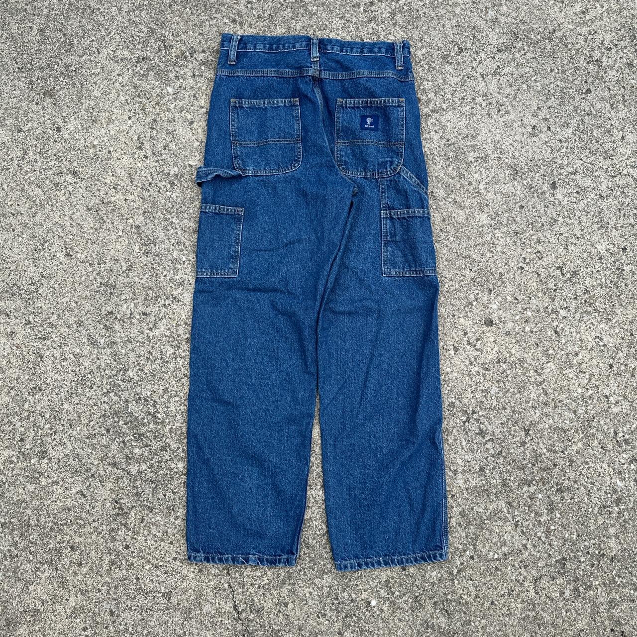 Rural King Men's Blue and Navy Jeans | Depop