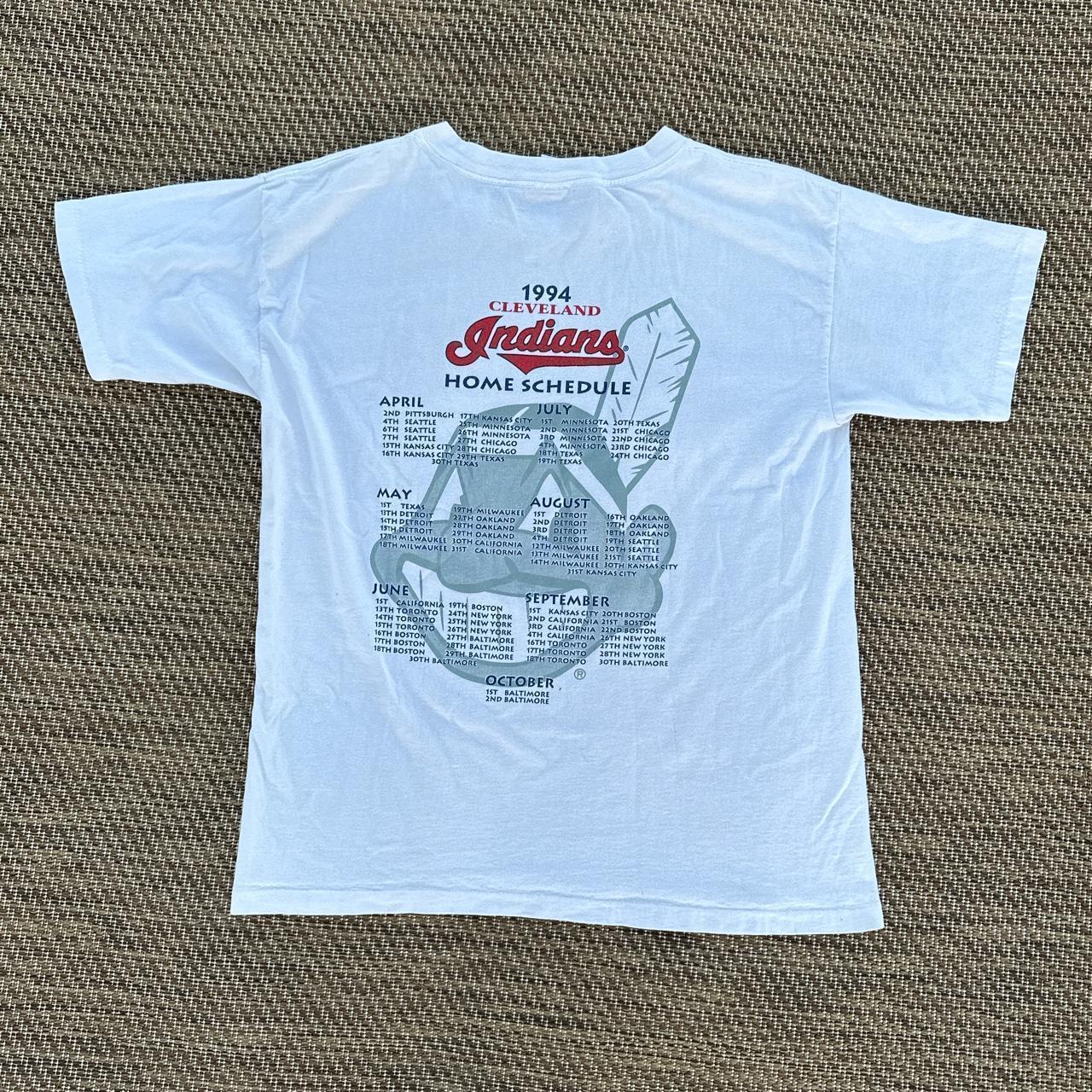 Vintage 1994 Cleveland Indians T-shirt Men's Size XL Salem