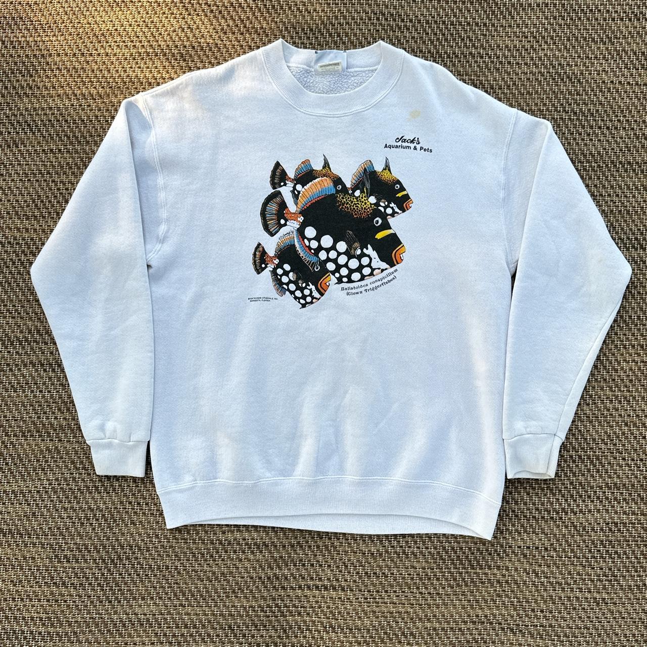 vintage 1990s jack's aquarium and pets glown... Depop