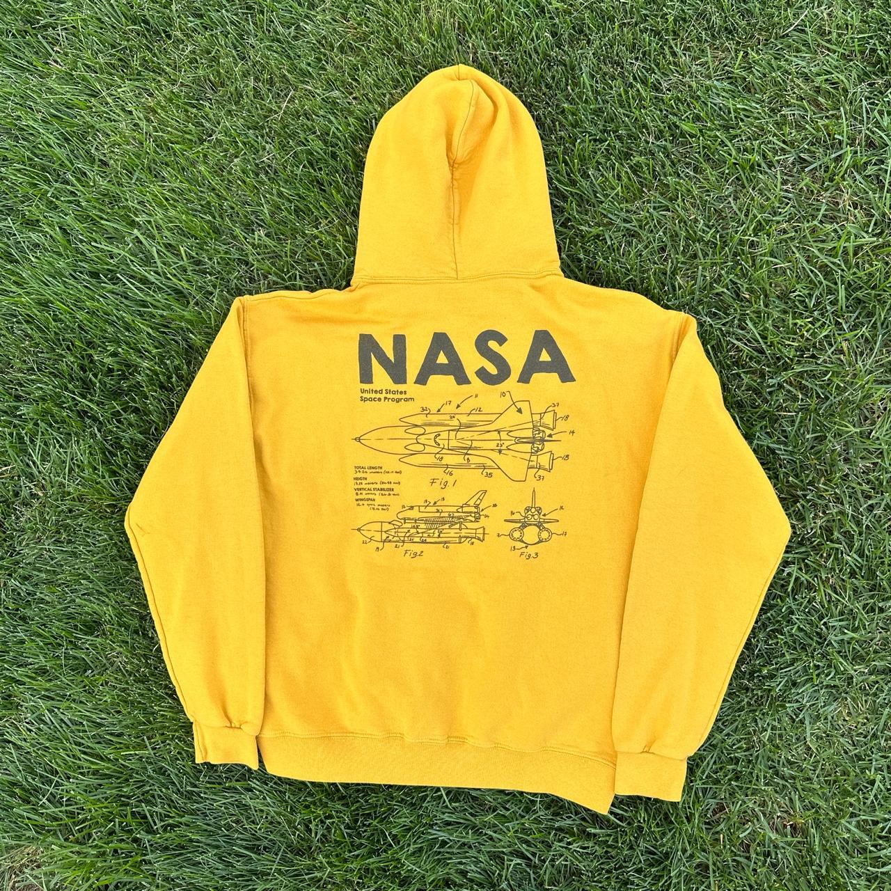 Nasa yellow store hoodie