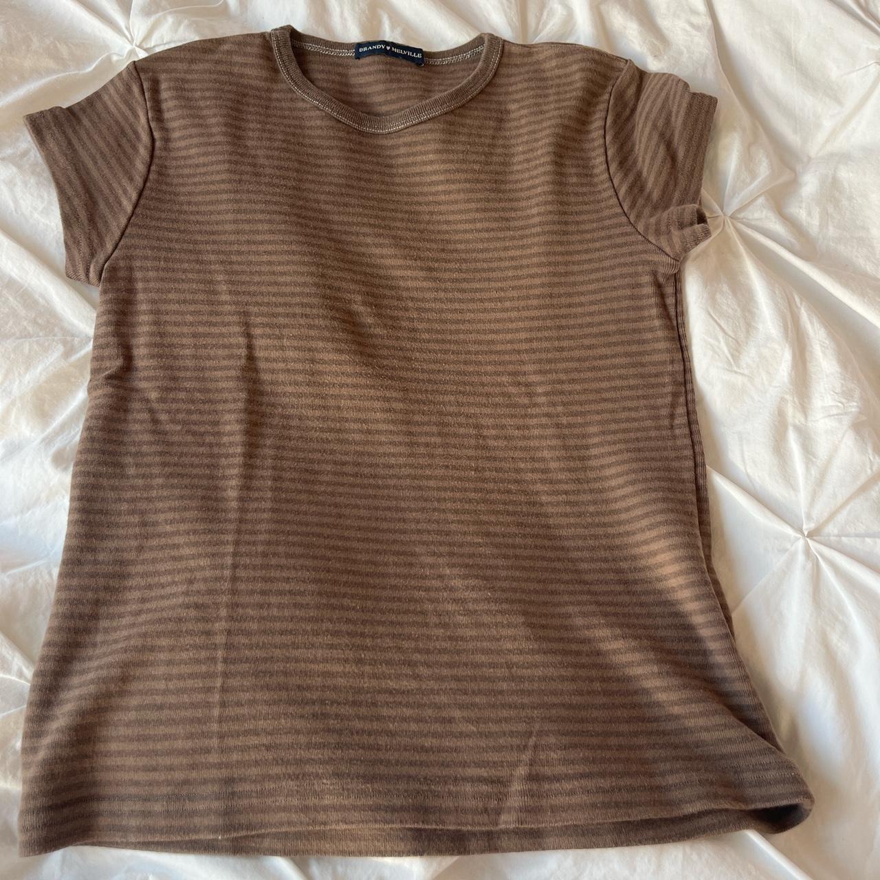 Brandy Melville striped t shirt Depop