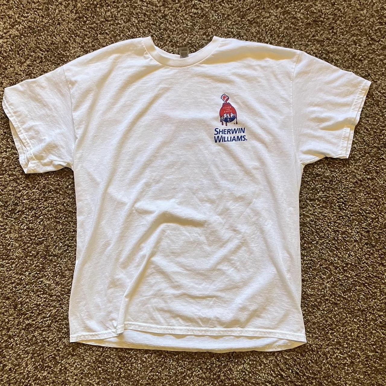 Vintage Sherwin Williams t shirt Size:... - Depop