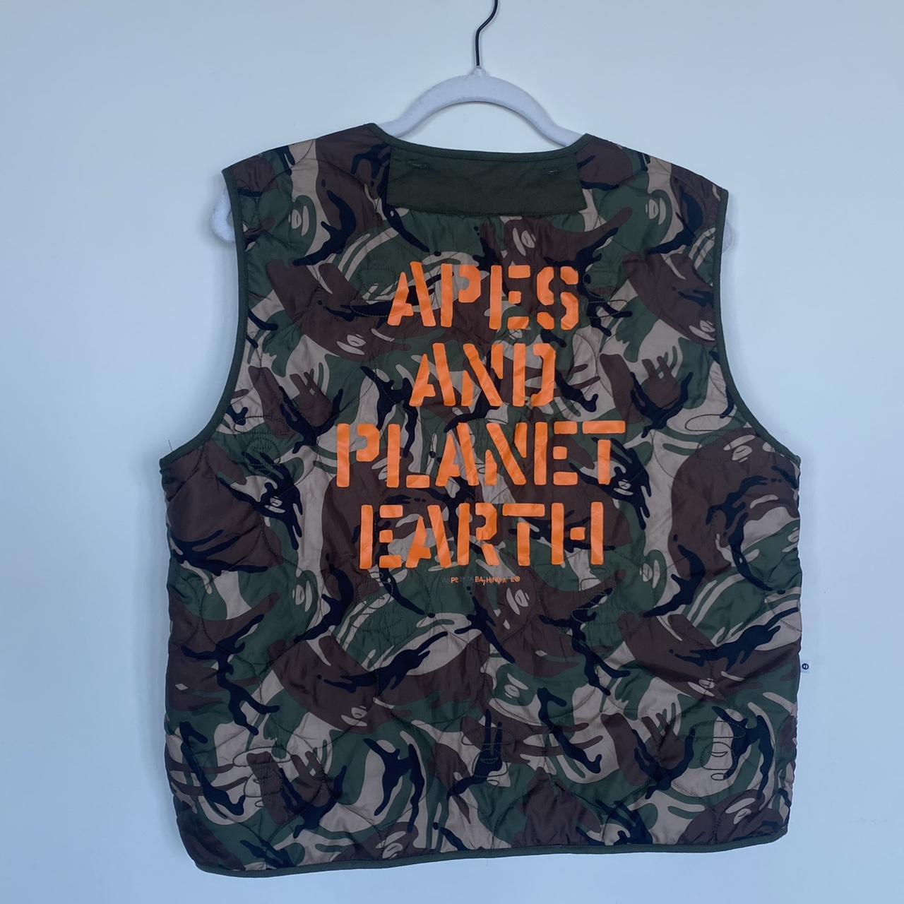 Bape sale camo vest