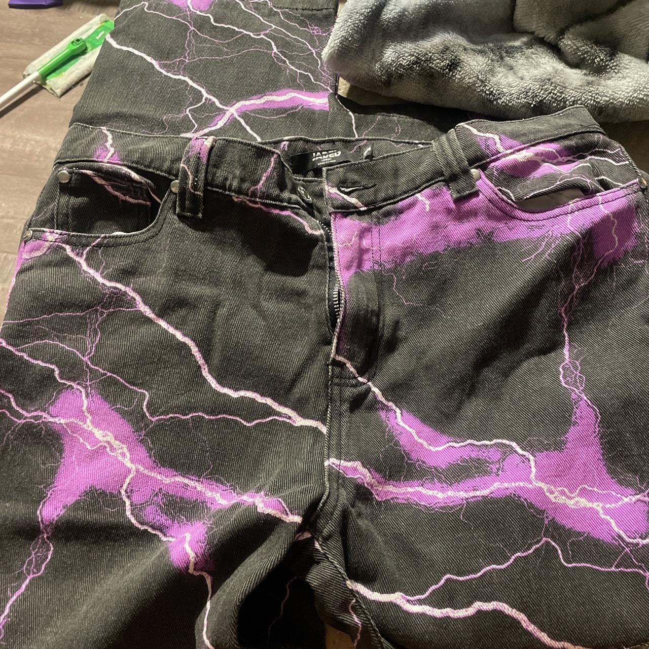 Jaded brand rare sold out purple lightning Depop