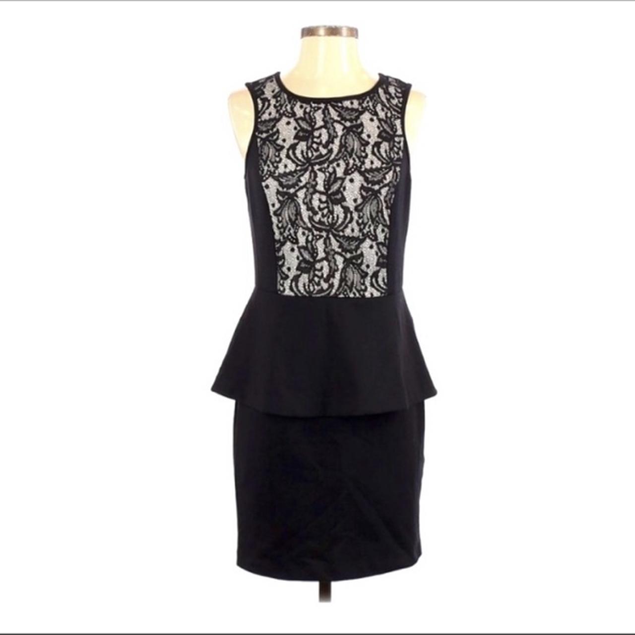 Kensie black outlet lace dress