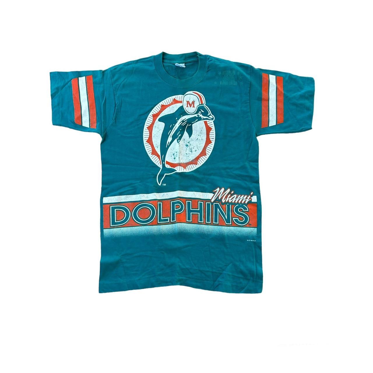 Salem Sportswear NFL Miami Dolphins Vintage Shirt - Depop