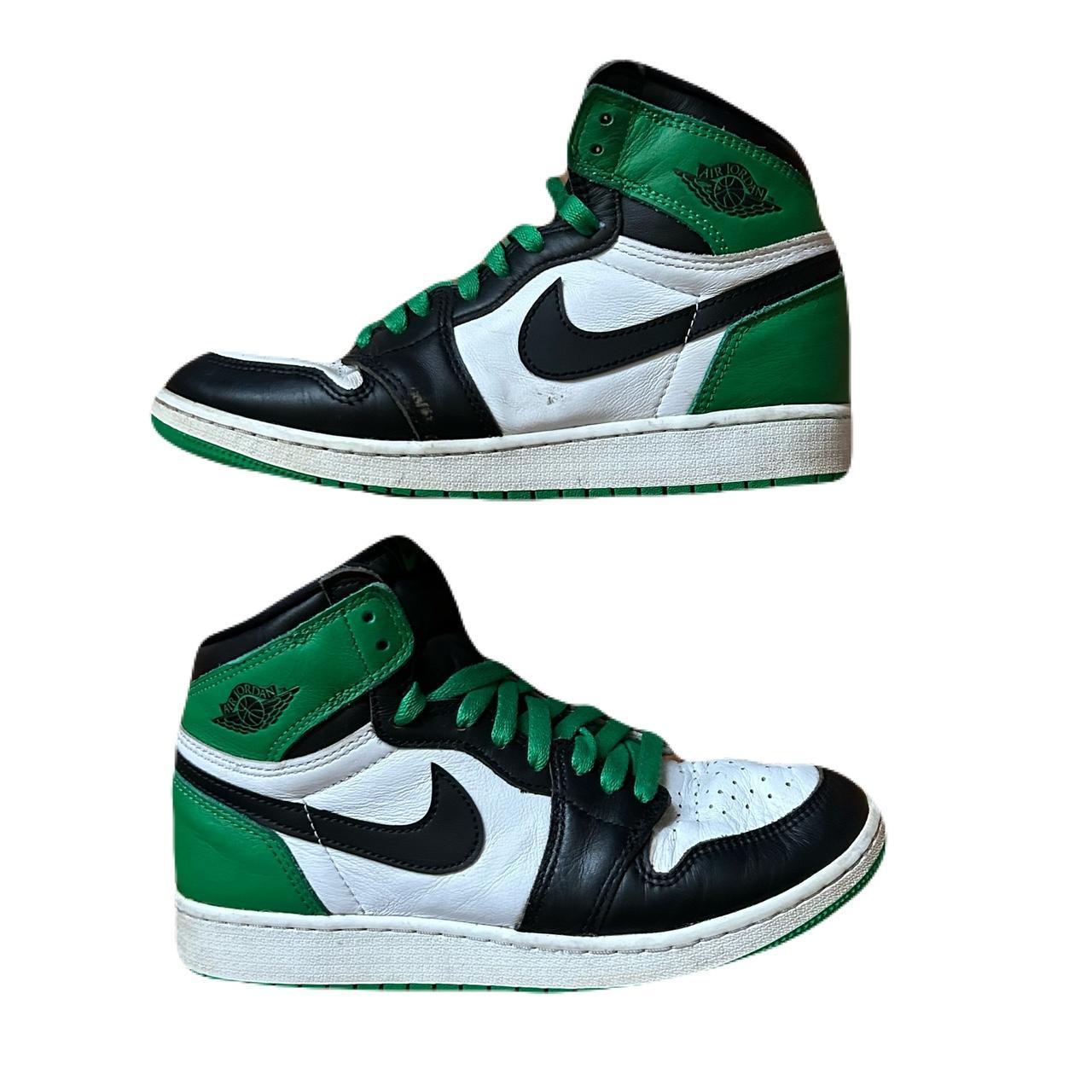 Nike Air Jordan Retro 1 Lucky Green Celtics size 6y | Depop