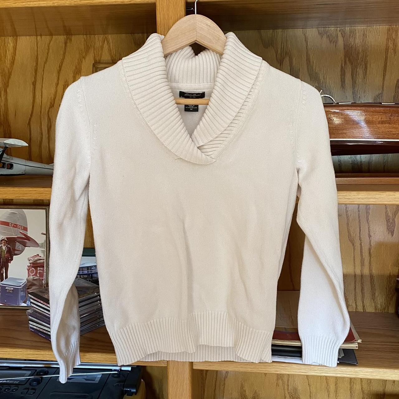 Eddie bauer cowl neck sweater best sale