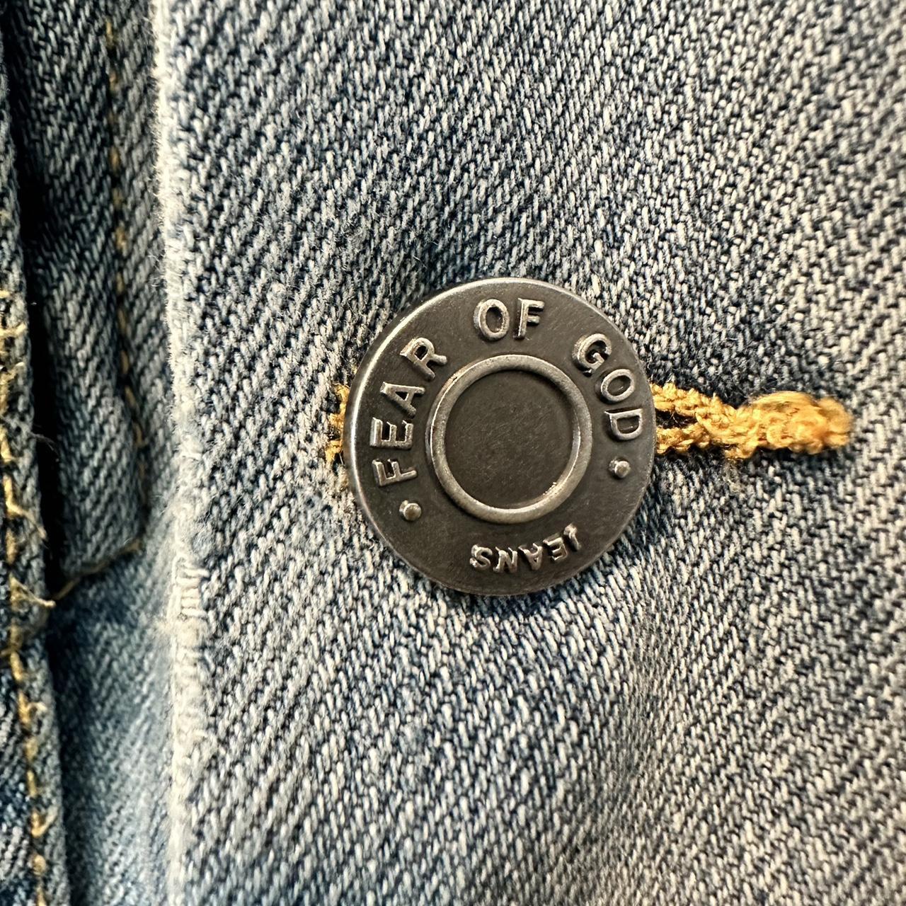 ジャケット・アウター Fear of God 4th denim tracker jacket 0400022356495_MEDIUMINDIGO?wid