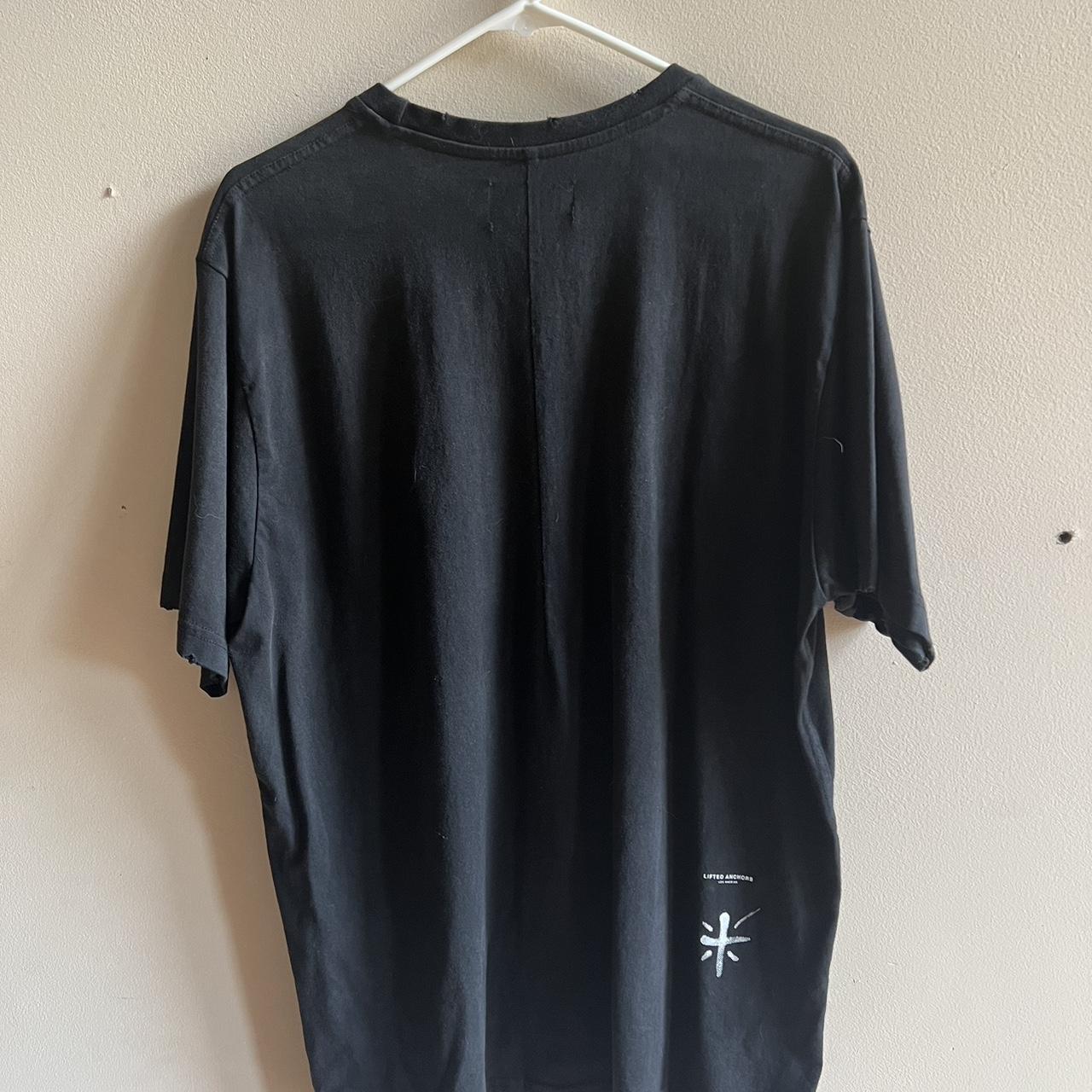 Lifted Anchors Men's Black T-shirt (2)