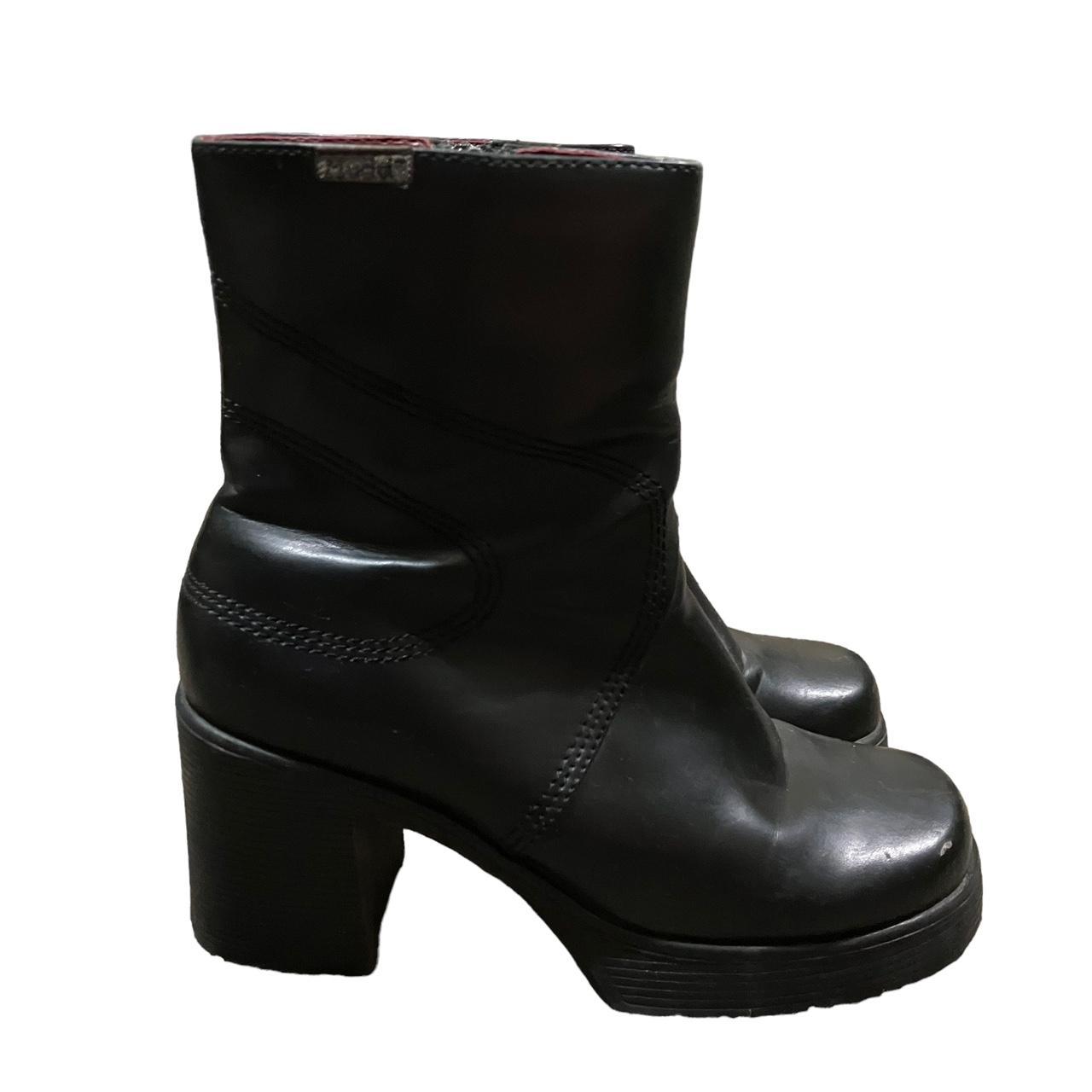 mudd chunky heel boots