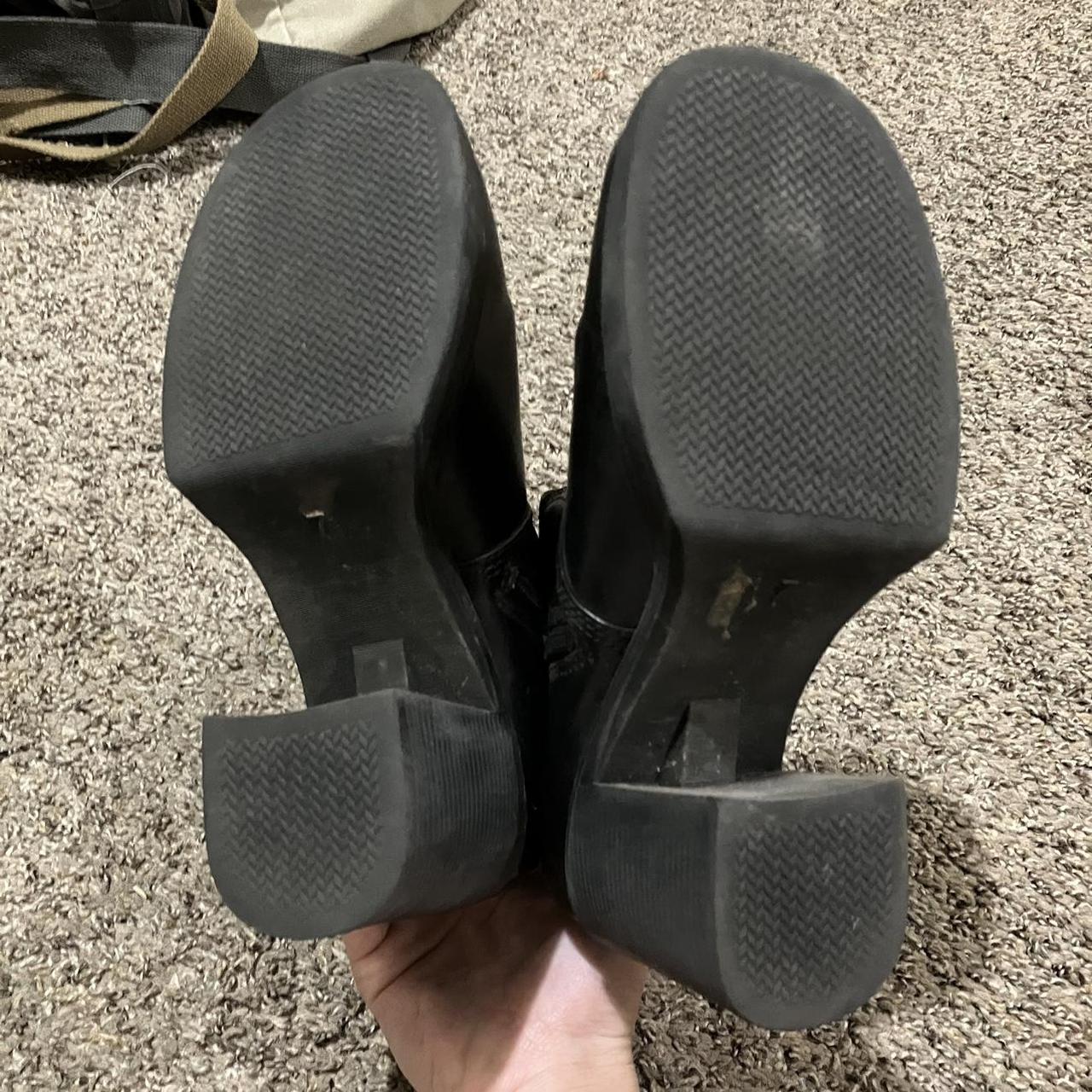 mudd chunky heel boots