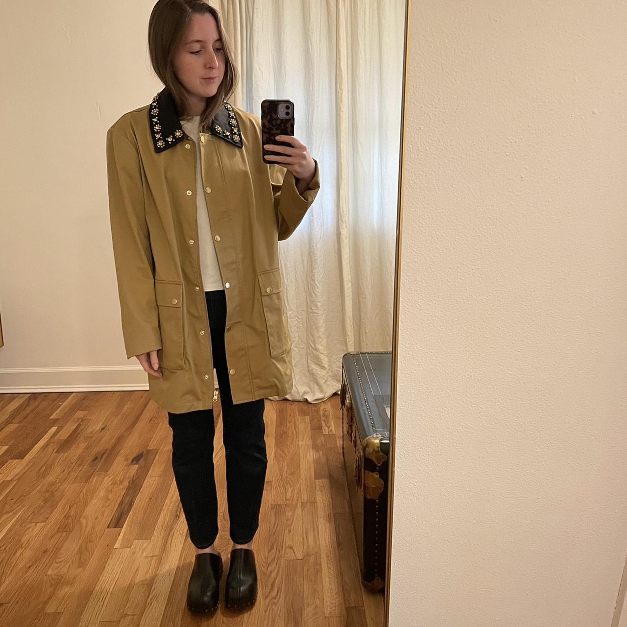 J crew embellished coat sale