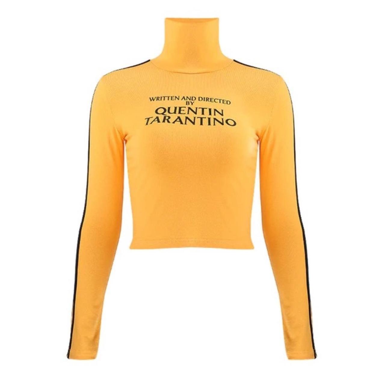 Quentin tarantino best sale yellow crop top