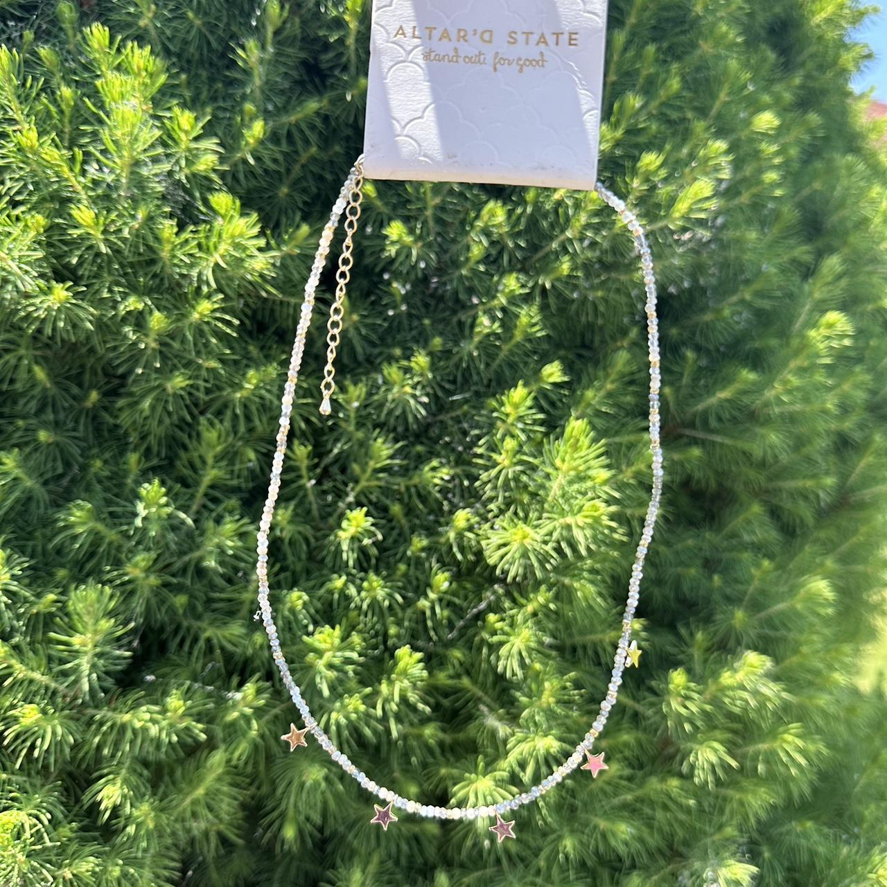 Altar'd State Women's Silver and Gold Jewellery Depop