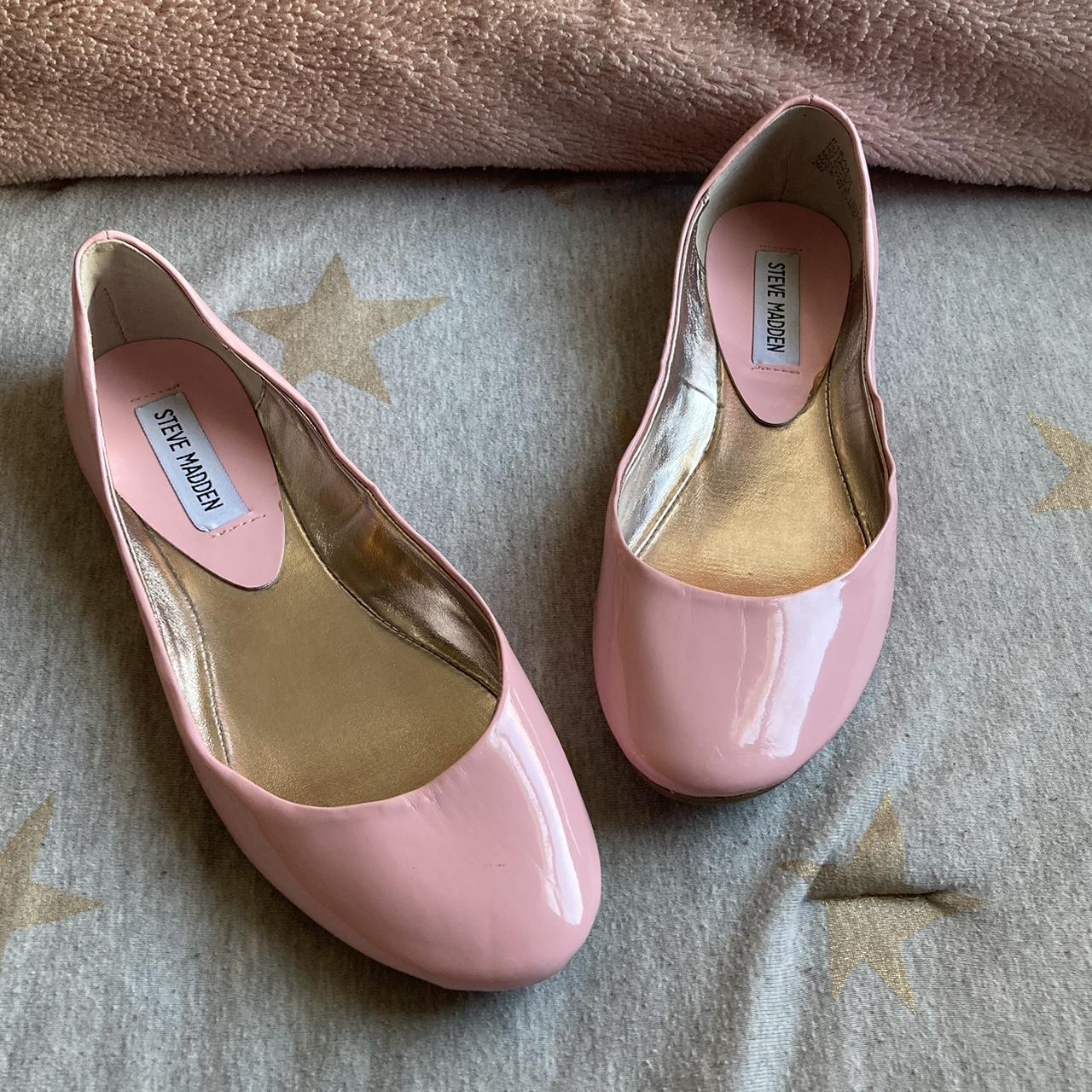 Steve madden pink store flats