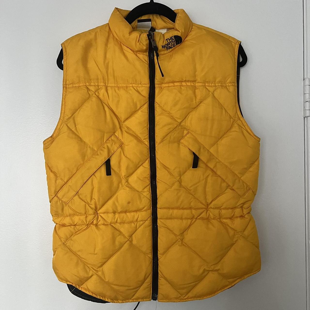 The North Face puffer vest Super cute vest to Depop