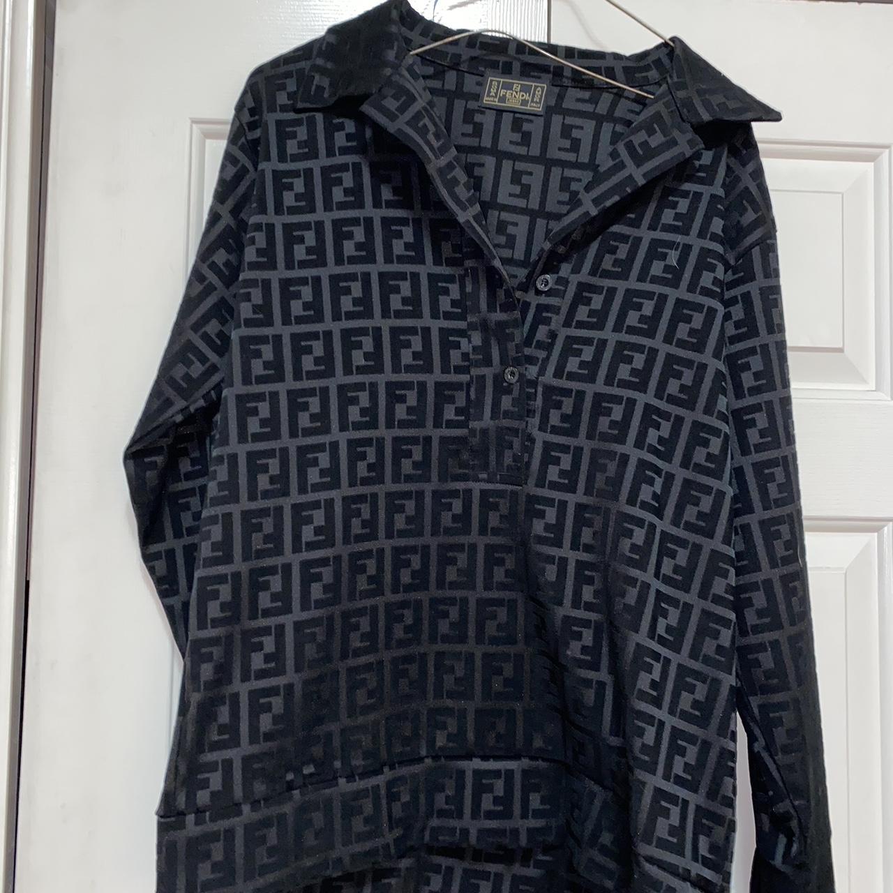 Fendi Women's Black Blouse (4)