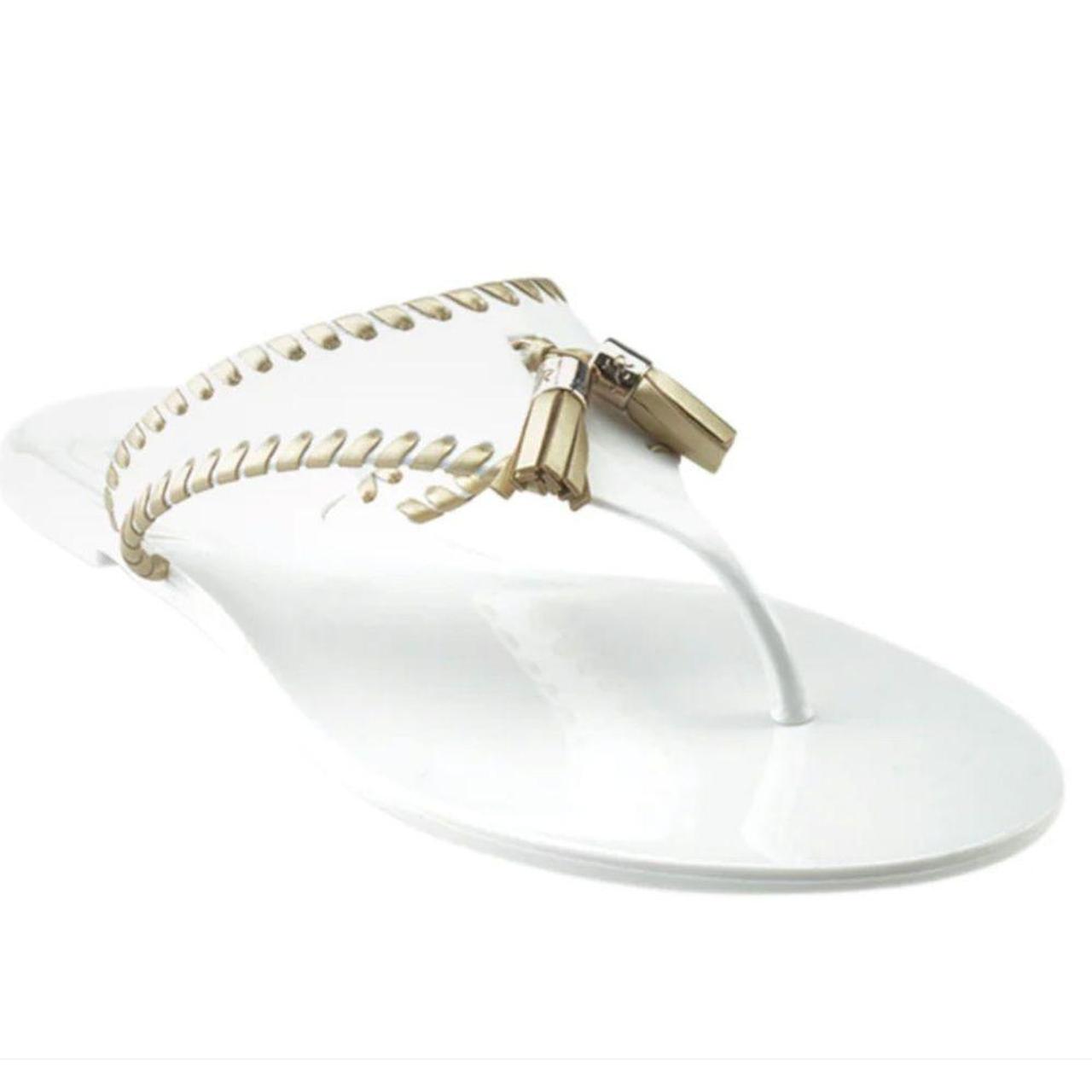 Jack rogers gold online jelly sandals