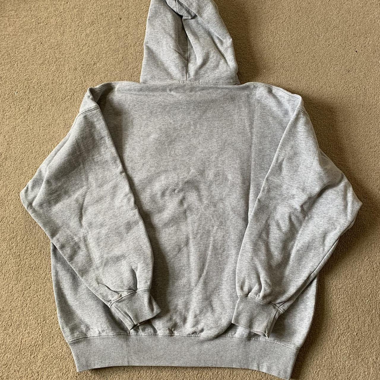BRANDY MELVILLE Grey Christy “New York” Hoodie. A... Depop
