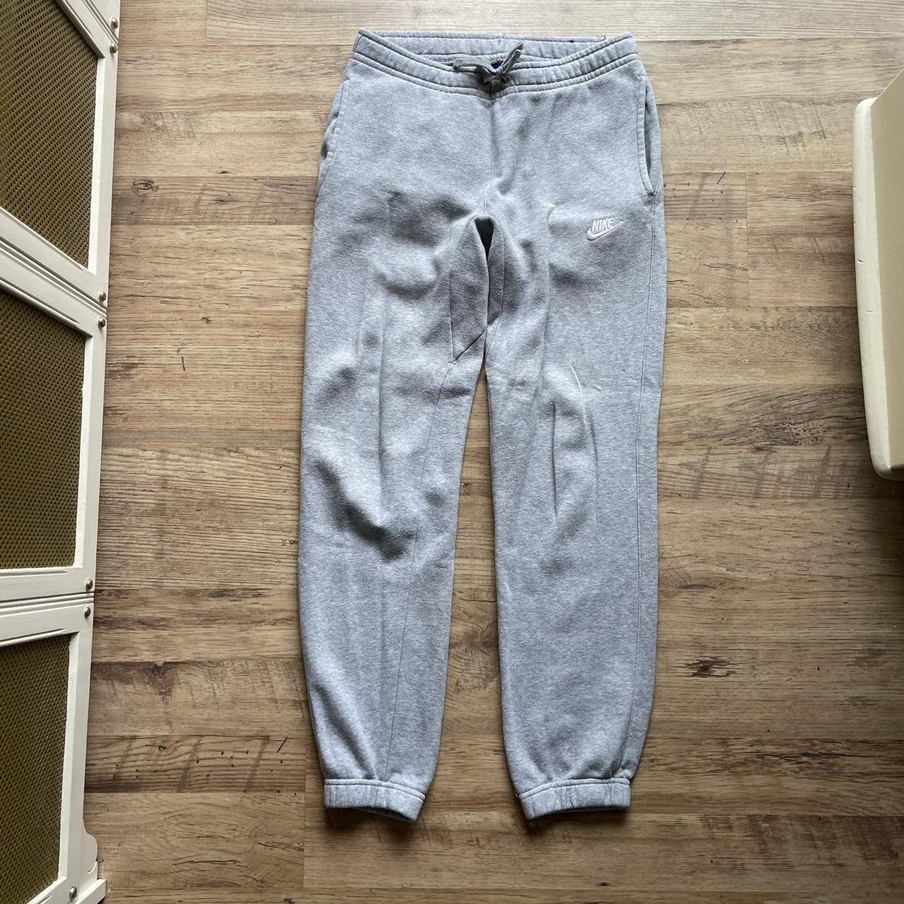 Nike Club Joggers in Grey Size Small Good condition,... - Depop