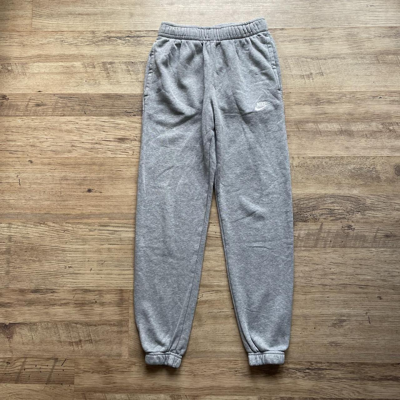 Nike Club Joggers in Grey Size XS Excellent... - Depop