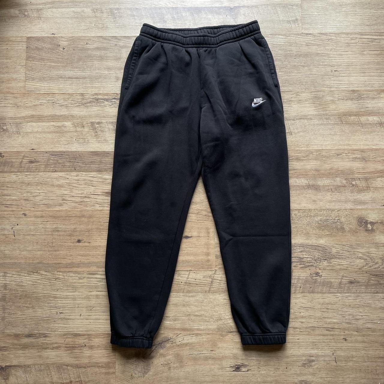 Nike Club Joggers in Black Size Large Good... - Depop