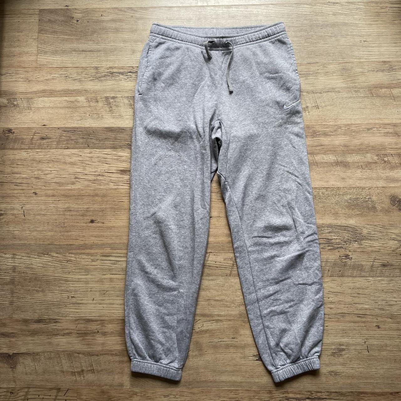 Nike Club Joggers in Grey Size Medium Excellent... - Depop