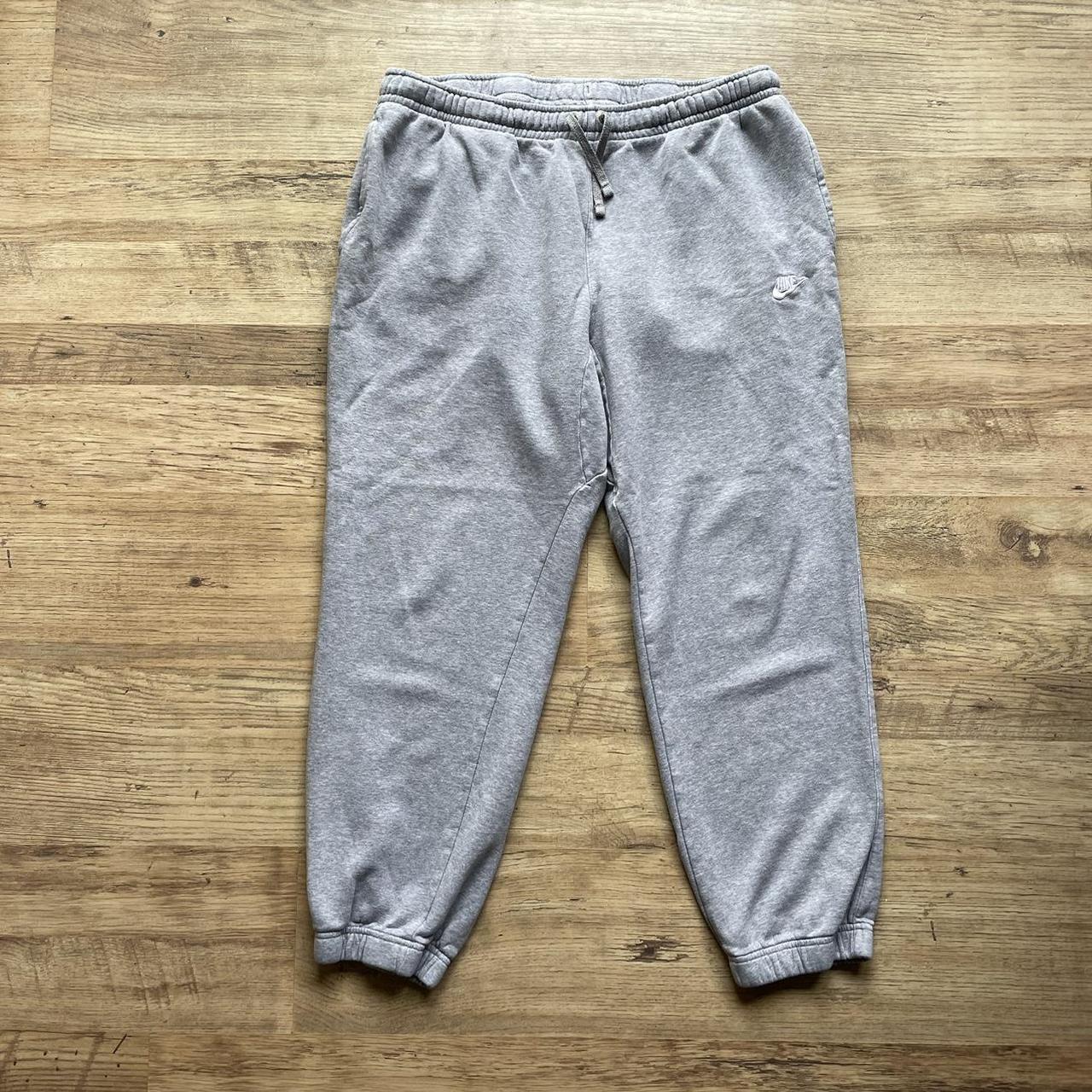 Nike Club Joggers in Grey Size XXL Good condition,... - Depop