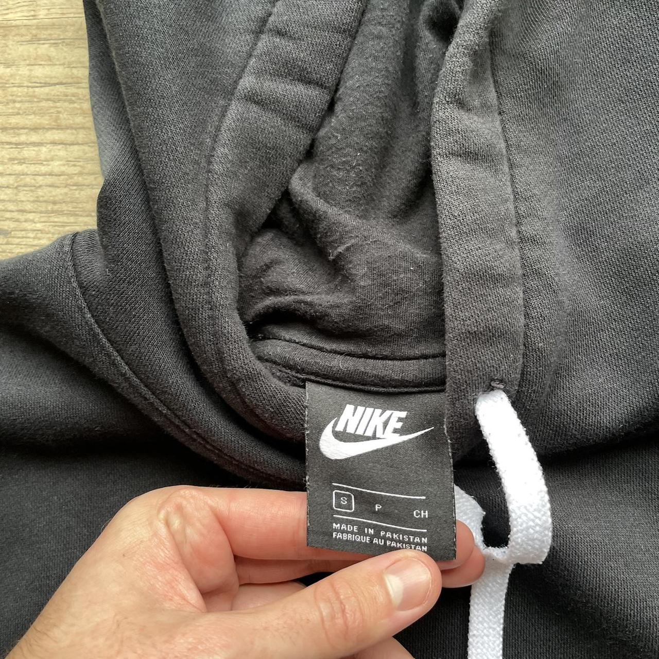 mens nike club hoodie black