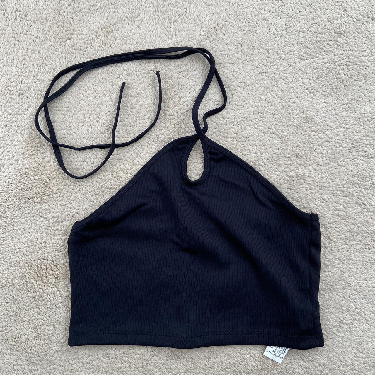 Zara Women's Black Vest Depop
