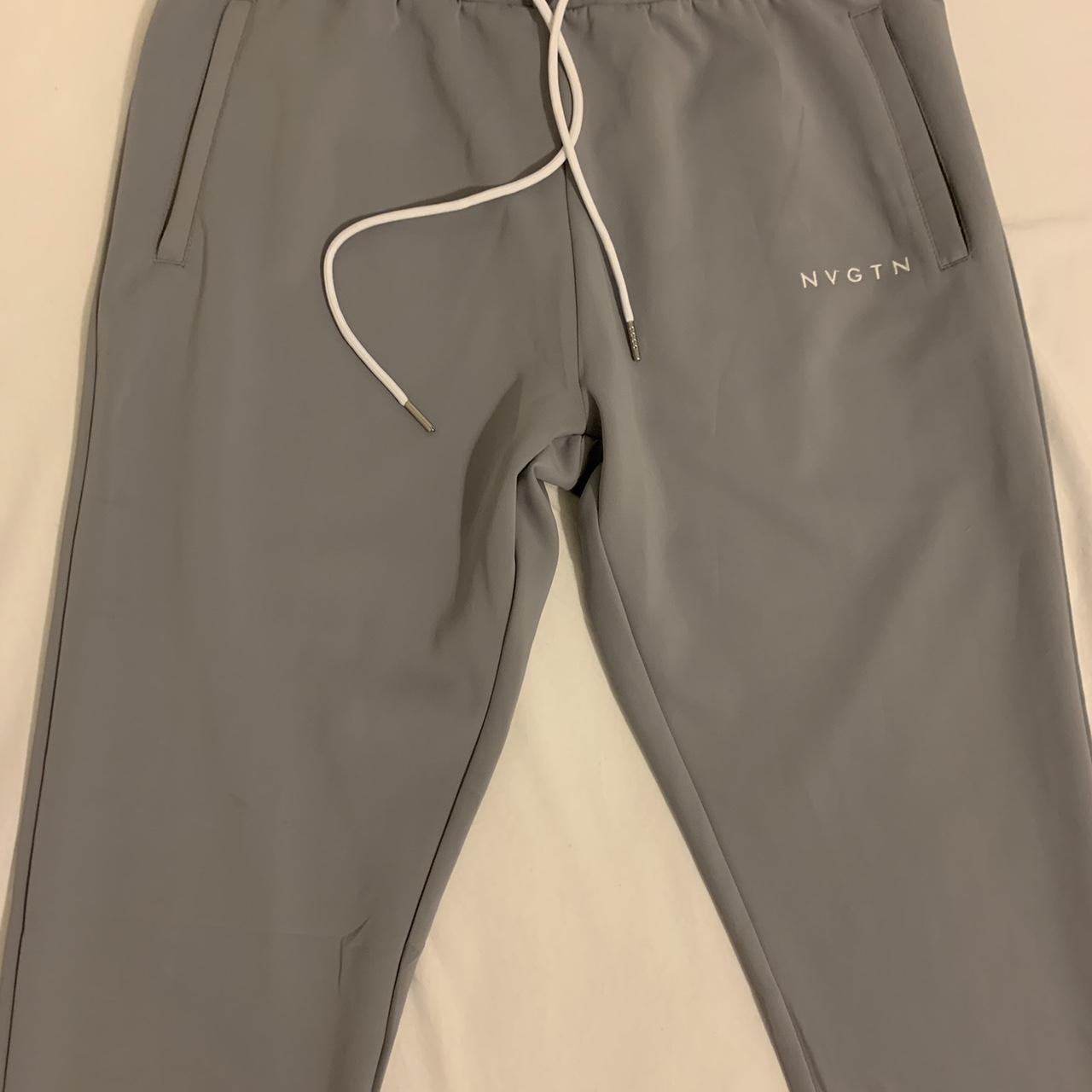 Gymshark Men's Grey Joggerstracksuits Depop
