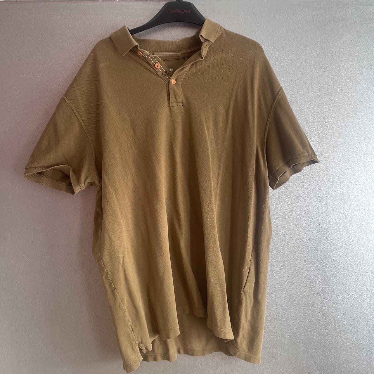 Vintage CP Company Polo XXL Small hole as shown in... - Depop