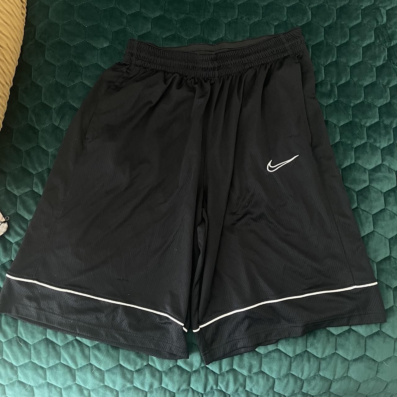 Black & White Nike shorts in brand new condition... Depop