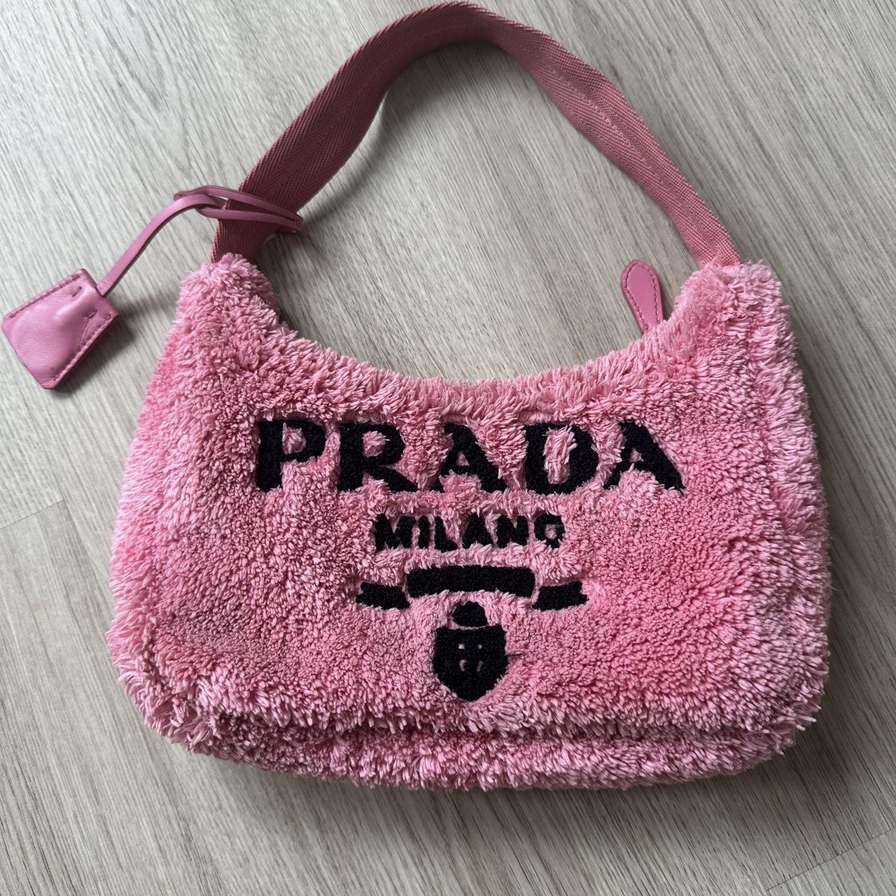 Pink prada-mini-bag - Depop
