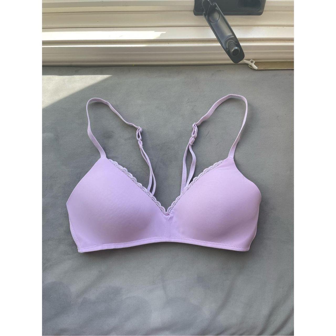 Victoria’s Secret wireless bra light purple