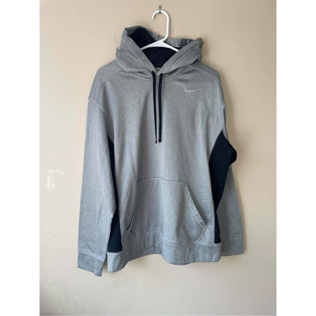 Essential Grey Denver Broncos Football Nike Hoodie - Depop