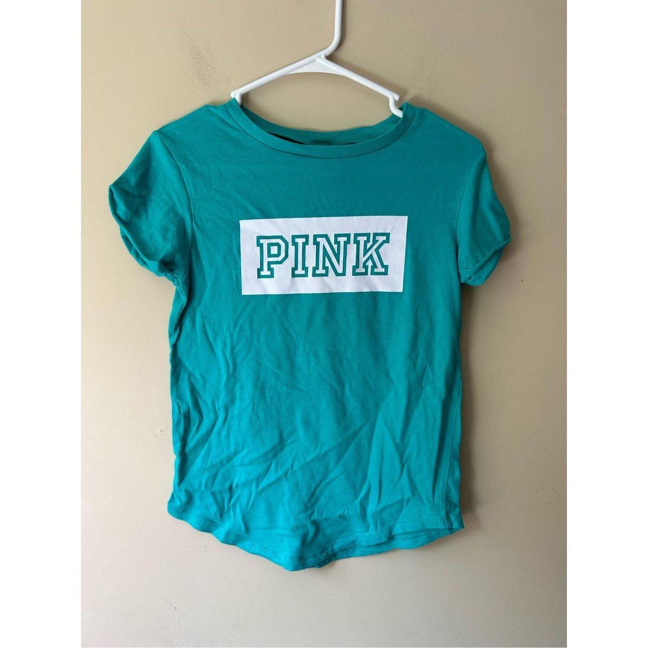 Victoria's Secret Women's T-Shirt - Blue - XS