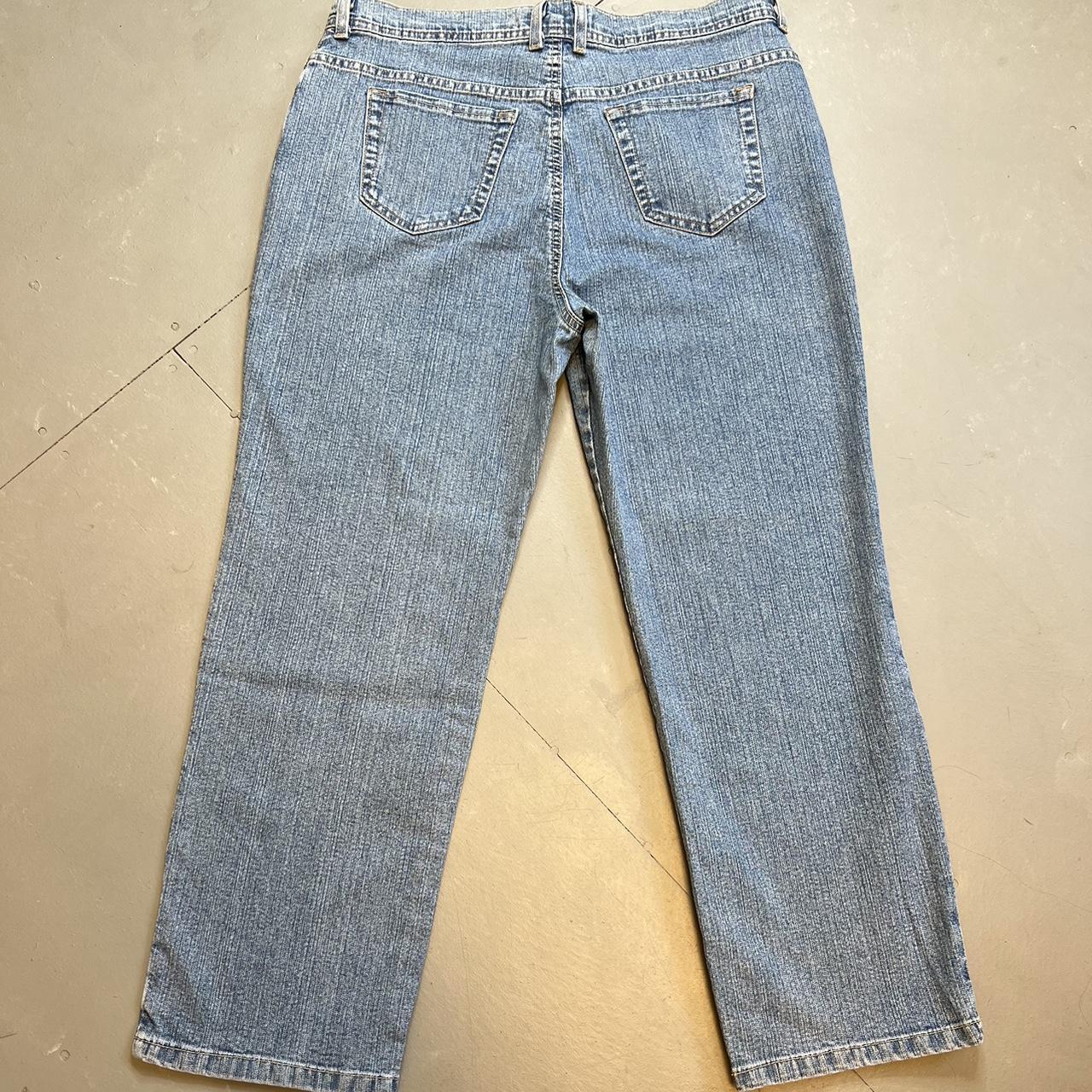 Gloria Vanderbilt Women's Blue Jeans | Depop